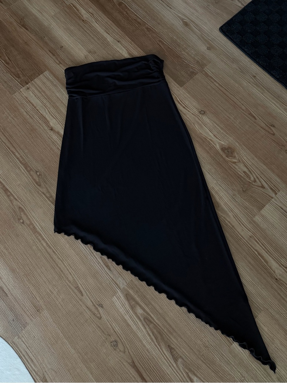 Urban Outfitters Black Asymmetric Hem Skirt